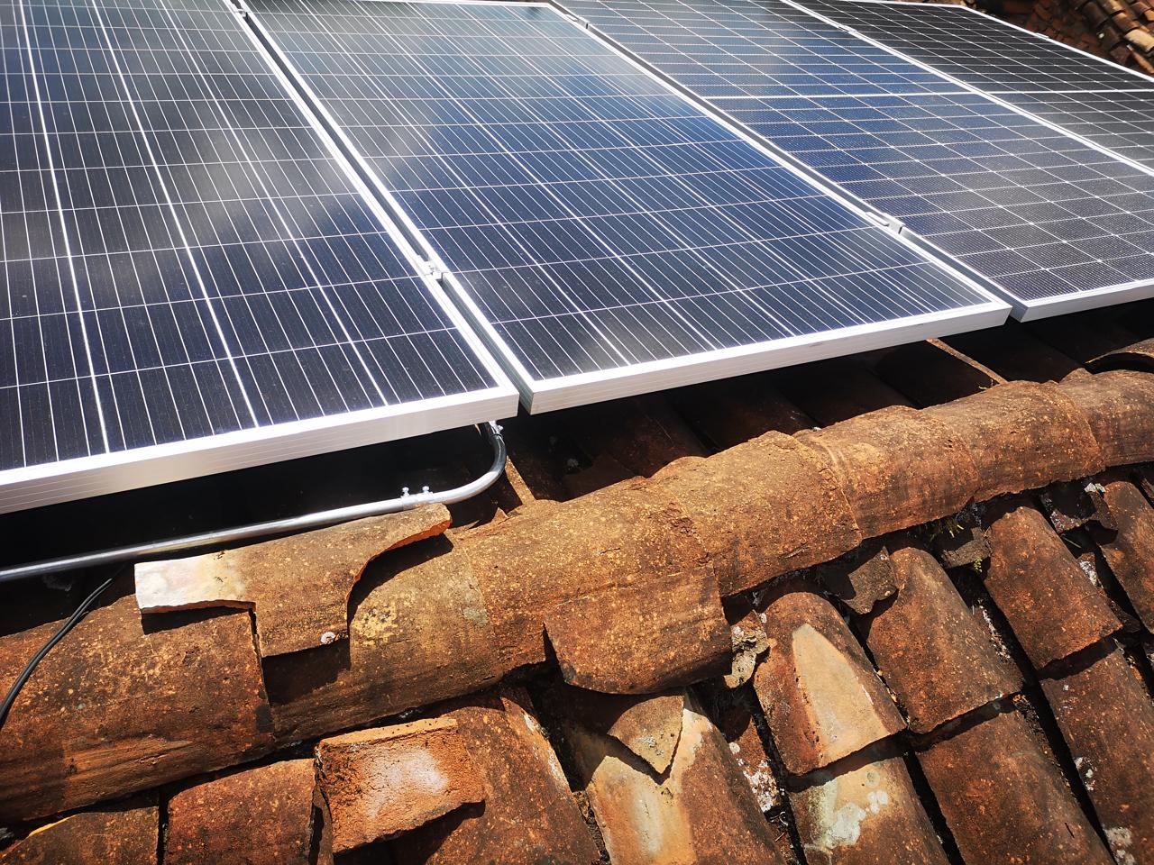 Instalación solar proyecto 8
