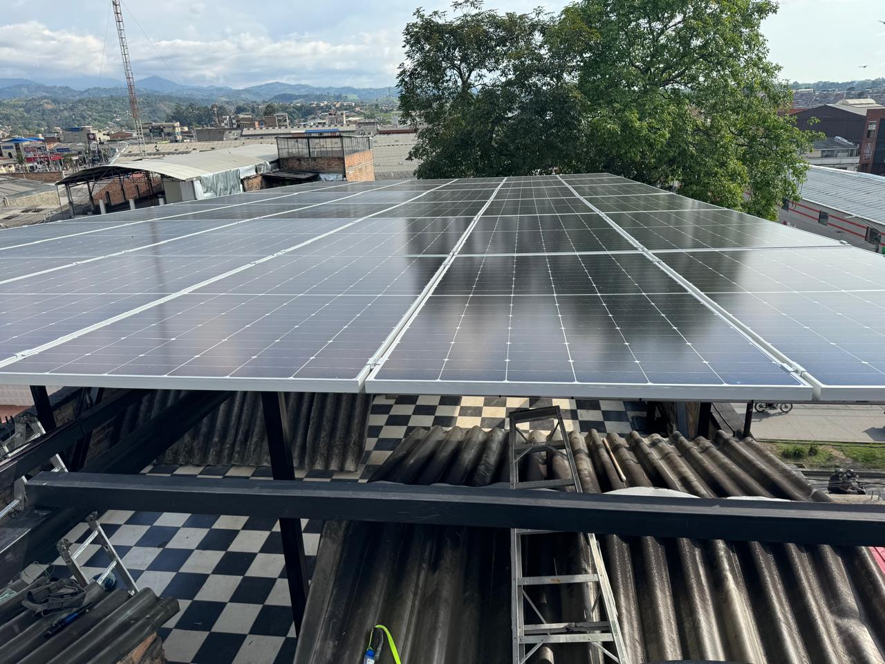 Instalación solar proyecto 13